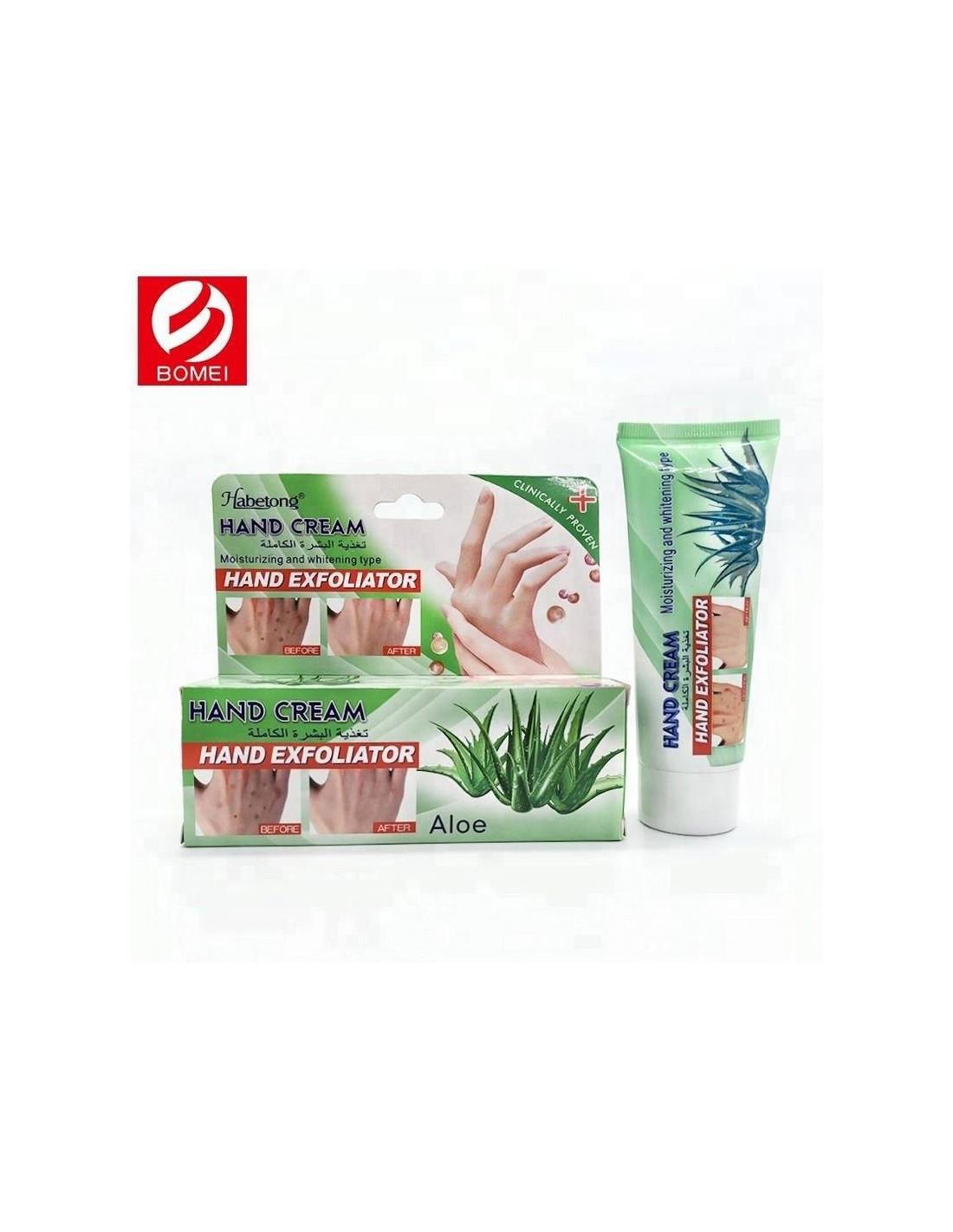 Aloe vera hand exfoliator